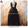 black tulle maxi Halloween holiday dress